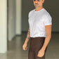T SHIRT BIANCA   COTONE STRECH