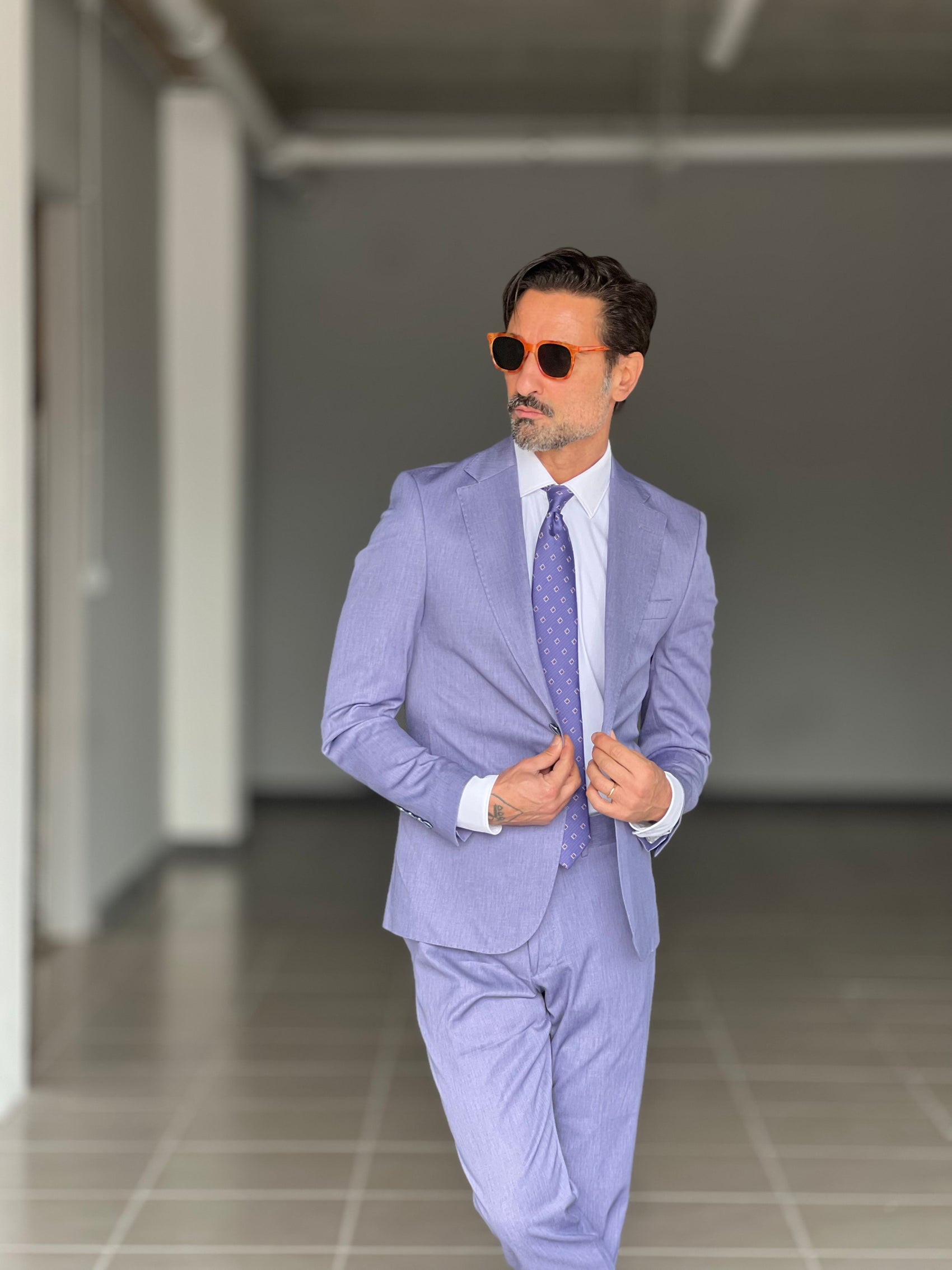 ABITO GLICINE   MONOPETTO ELASTICIZZATO