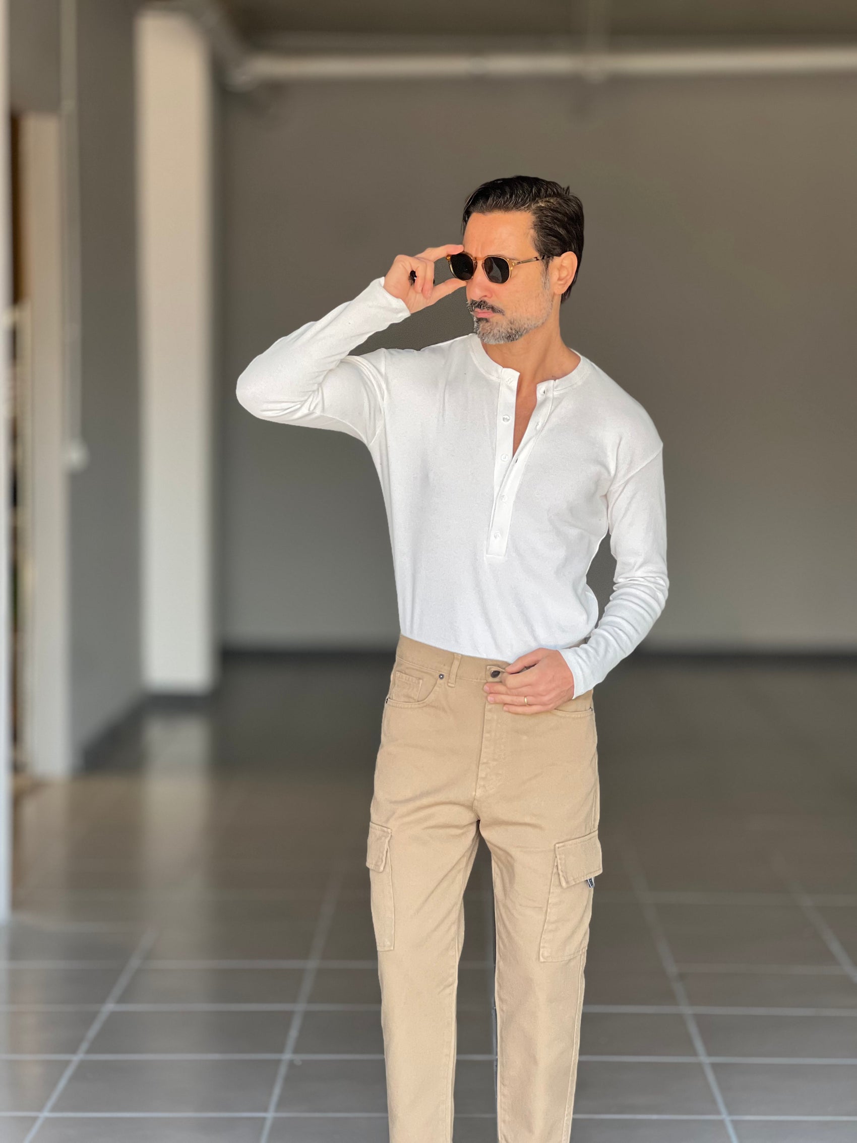 **SERAFINO  BIANCO  MAGLIA  COTONE