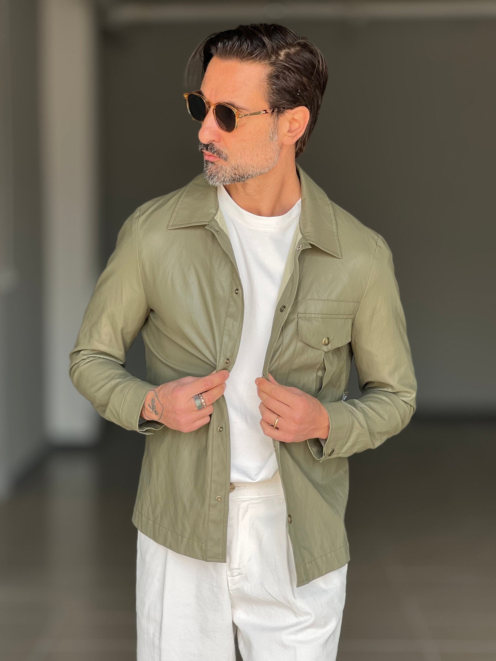 GIOSTRA VISCOSE SHIRT