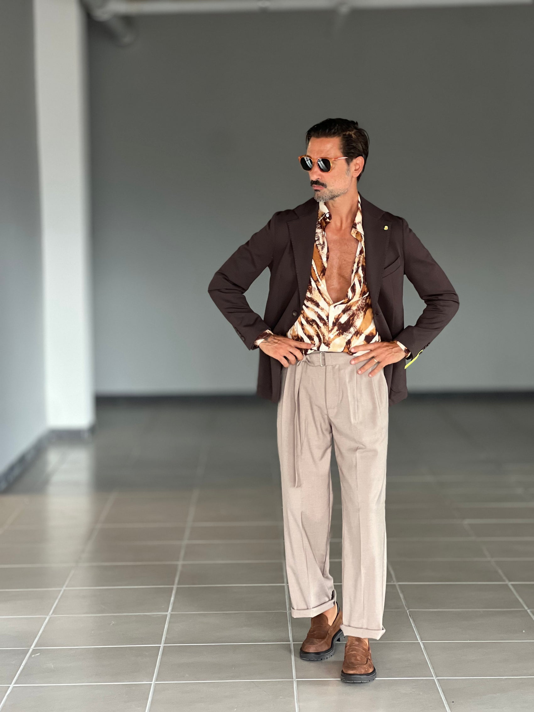 GIOSTRA VISCOSE SHIRT