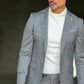 WHITE VISCOSE TROUSERS WITH REGULAR BOTTOM