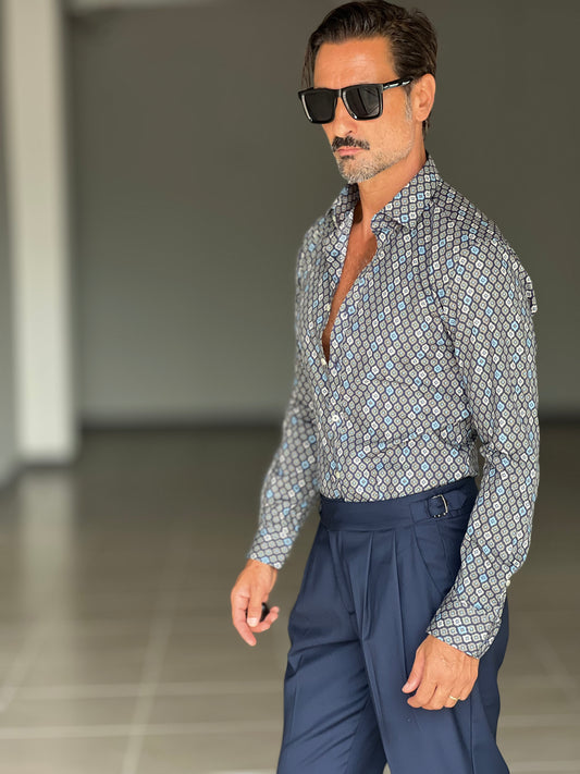 CAMICIA  DEPOT FANTASIA AMALFI