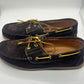 DOUBLE BUCKLE BLACK SUEDE LOAFERS