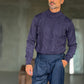WHITE VISCOSE TROUSERS WITH REGULAR BOTTOM