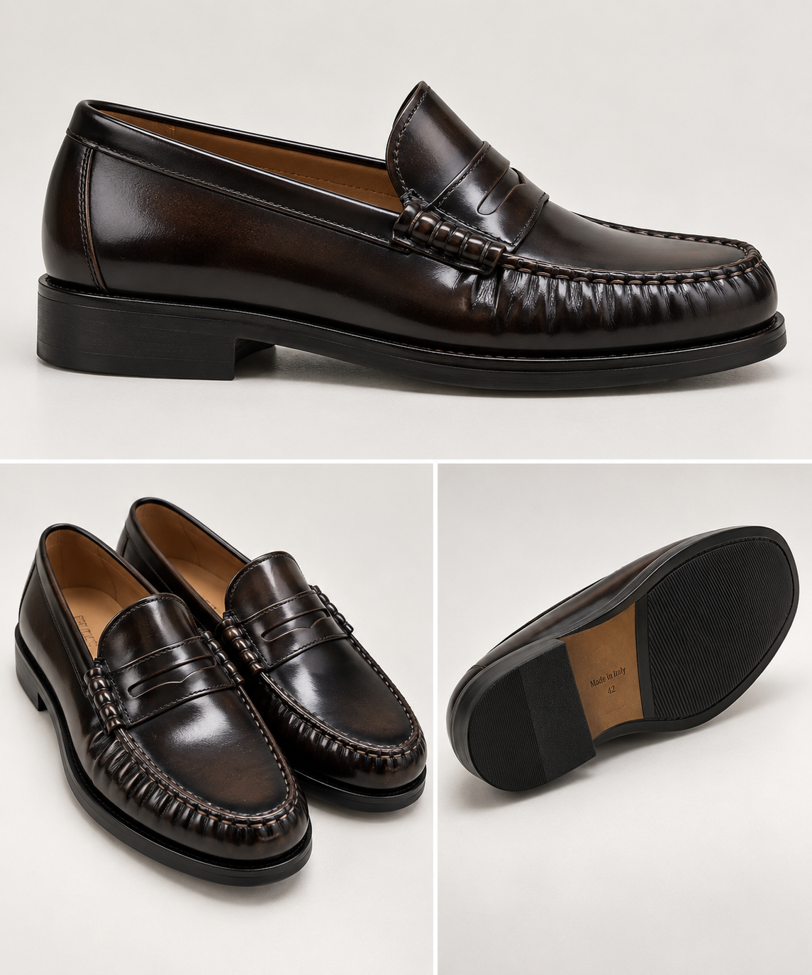 DOUBLE BUCKLE BLACK SUEDE LOAFERS