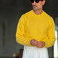 WHITE VISCOSE TROUSERS WITH REGULAR BOTTOM
