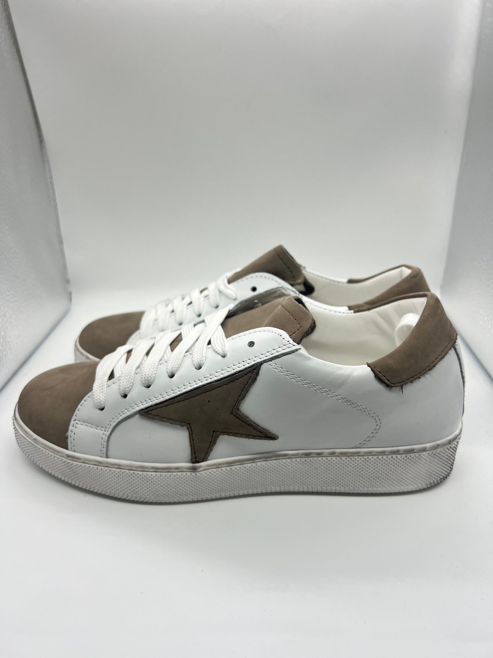 SNEAKER BIANCA STELLA BEIGE