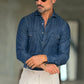 CAMICIA DEPOT  DENIM LAVAGGIO MEDIO  TEXANA
