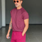 WHITE VISCOSE TROUSERS WITH REGULAR BOTTOM