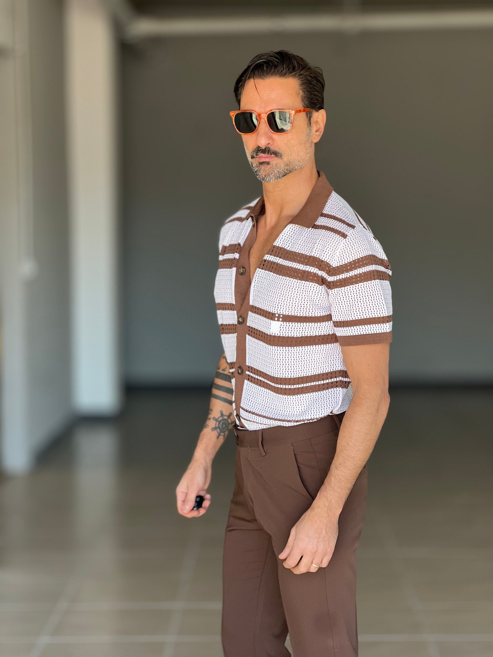 POLO CAMICIA RIGA MORO XAGON