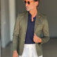 PINK XAGON MILAN STITCH JACKET