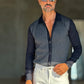 WHITE VISCOSE TROUSERS WITH REGULAR BOTTOM