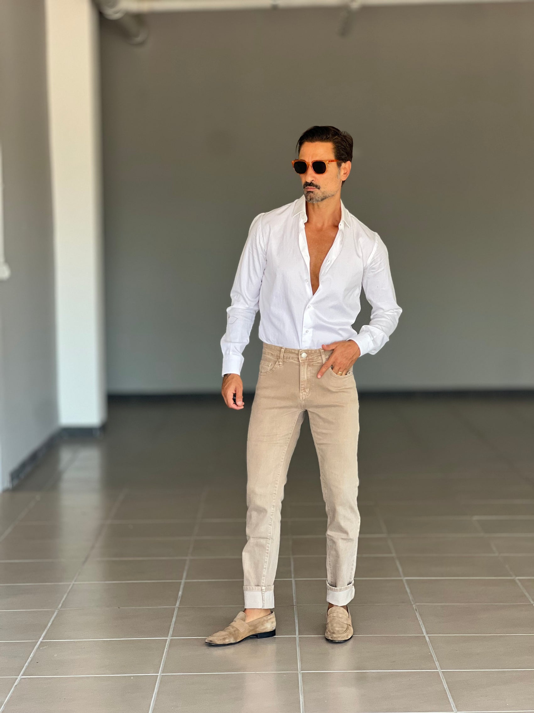 JEANS SORRENTO CAMMELLO