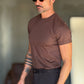 NEW T SHIRT MORO EFFETTO FILO DI SCOZIA