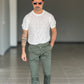 BLACK CHAIN ​​VISCOSE TROUSERS