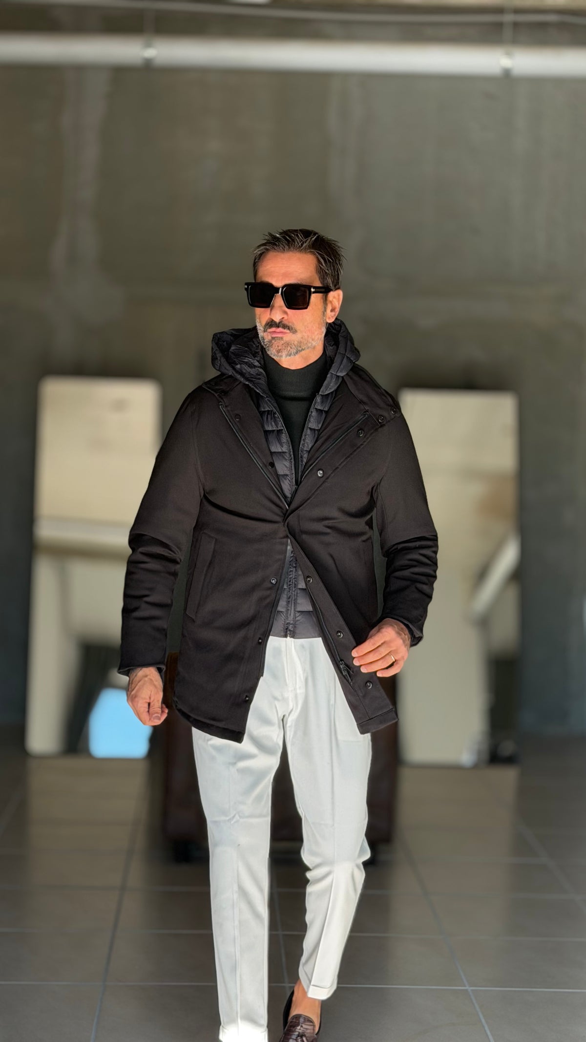 ECORENNA ECRU' BOMBER JACKET