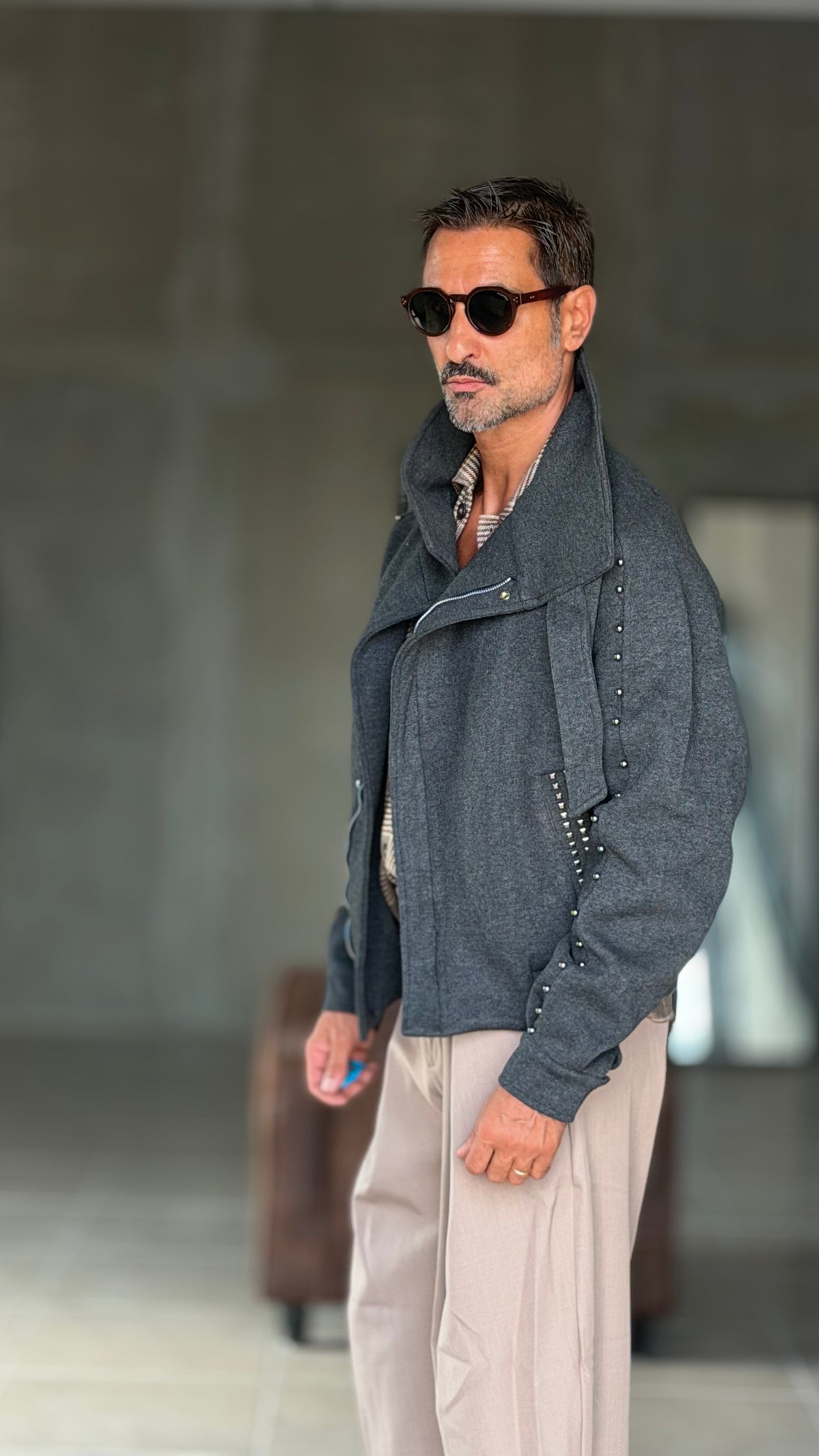 ECORENNA ECRU' BOMBER JACKET