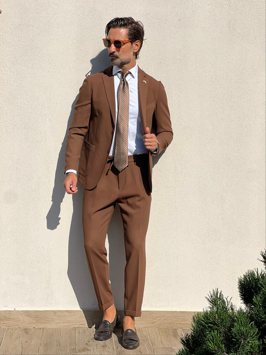 ABITO MORO COTONE OPERATO PANTALONE MOLLA IN VITA