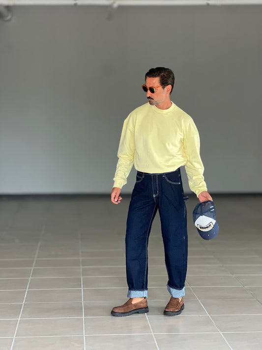 JEANS BLU BALOON