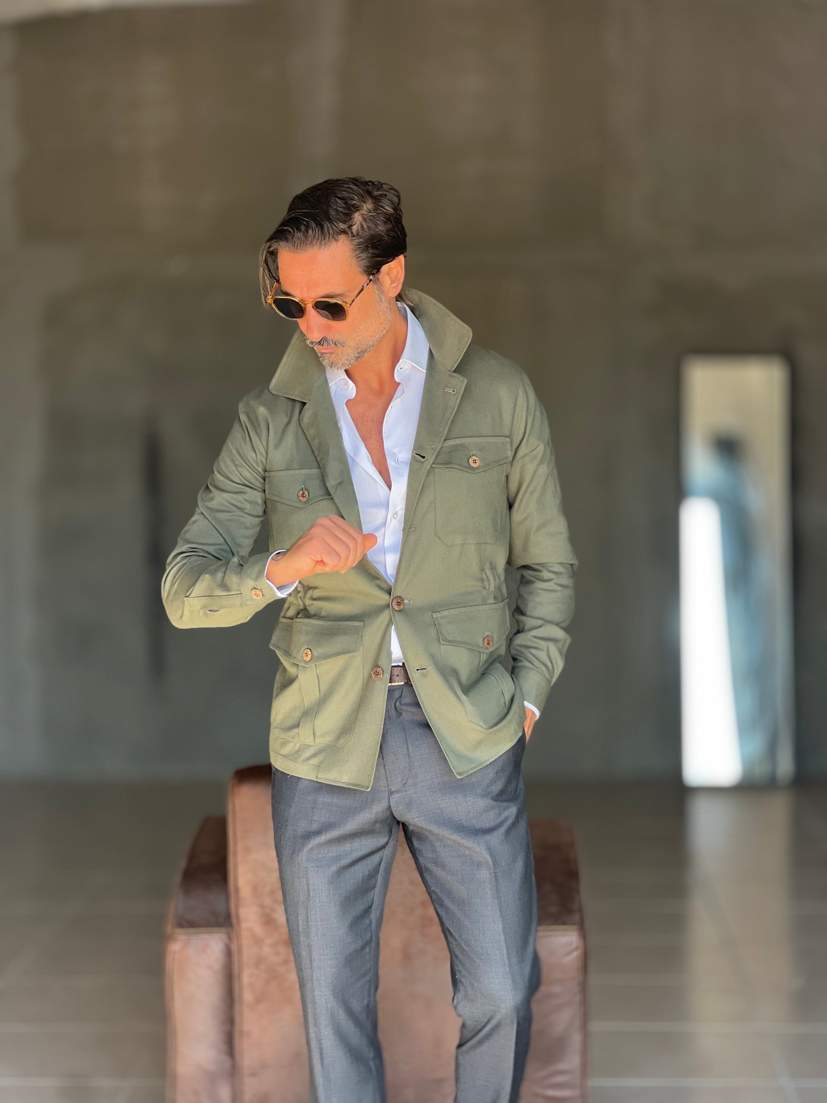 GIOSTRA VISCOSE SHIRT