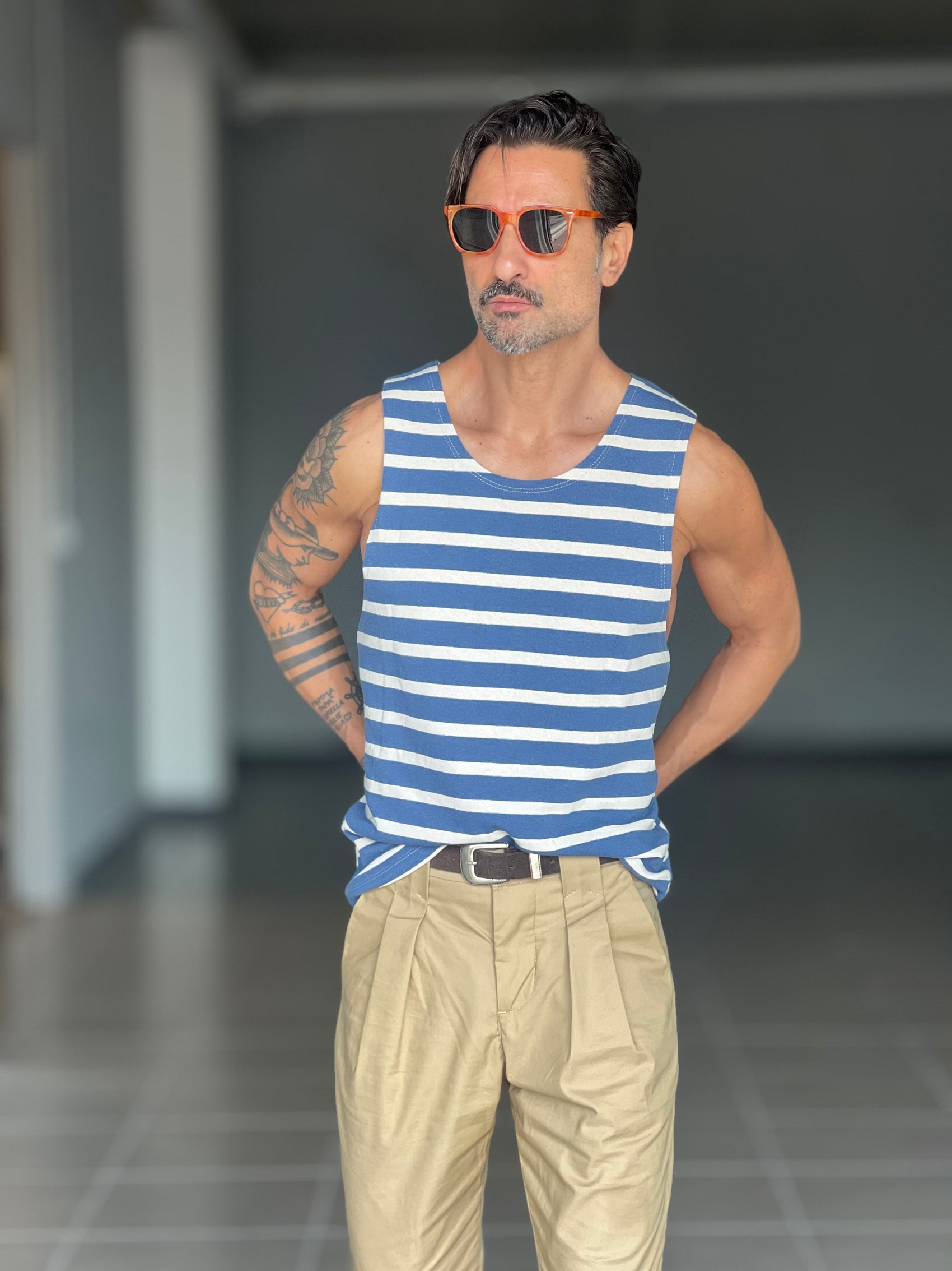 BOAT NECK T SHIRT