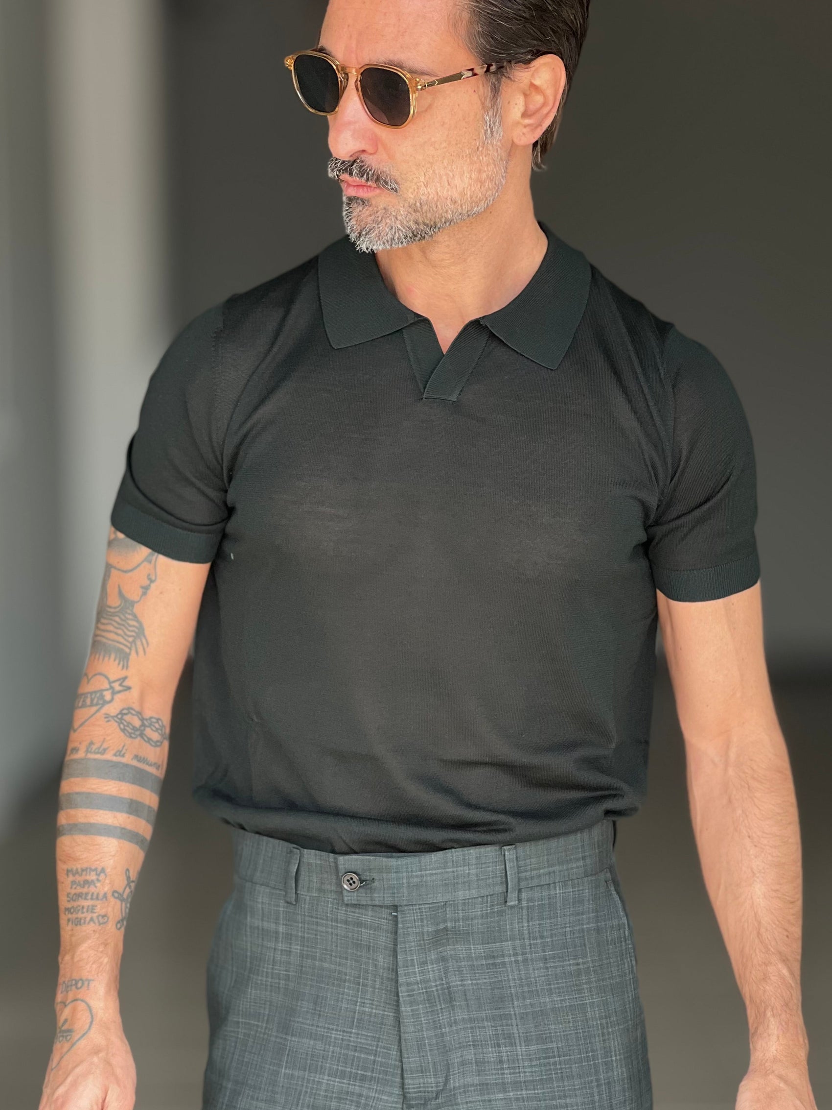 WHITE VISCOSE TROUSERS WITH REGULAR BOTTOM