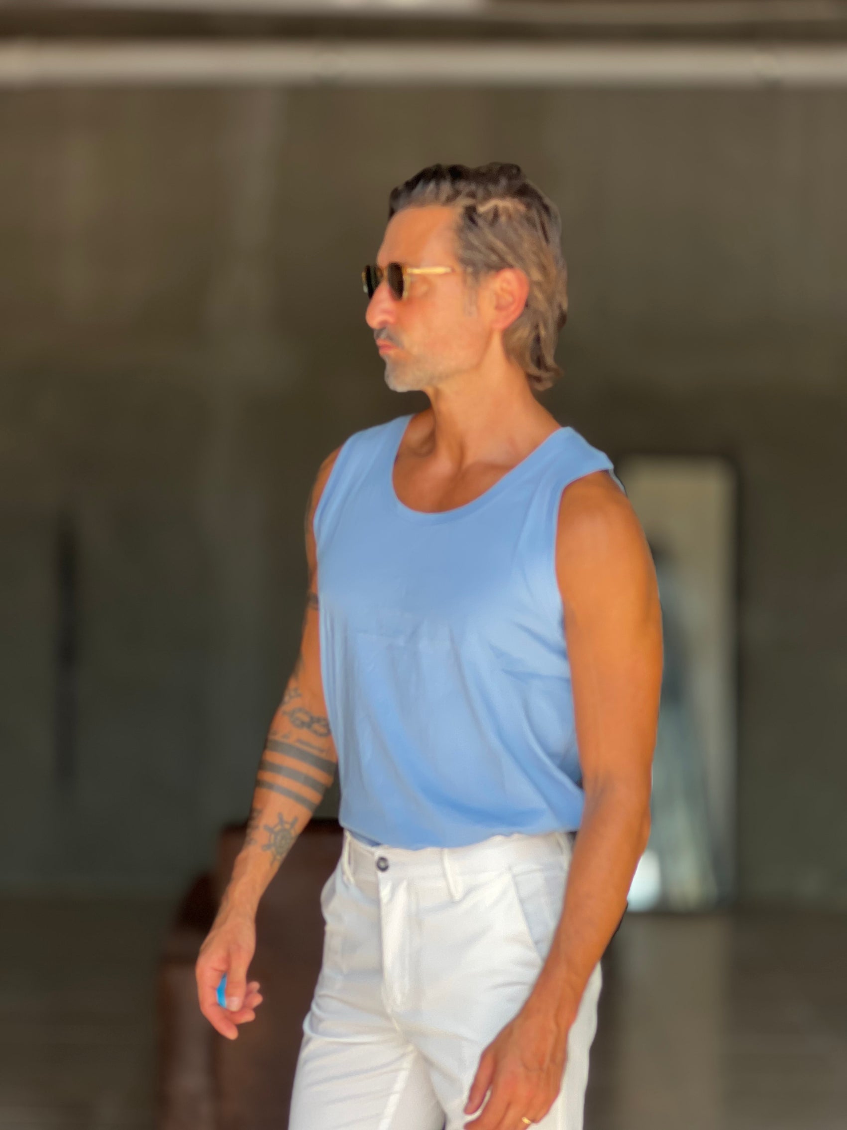 BOAT NECK T SHIRT