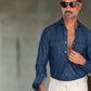 CAMICIA DEPOT  DENIM LAVAGGIO MEDIO  TEXANA