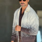 CARDIGAN  POLO PANNA MORO DEGRADE ORSETTO