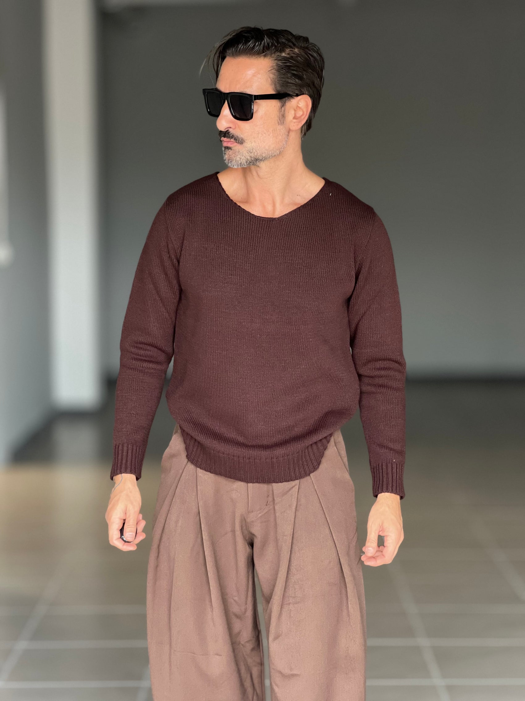 MAGLIA  MORO SCOLLO BARCA VISCOSA E MISTI