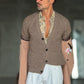 WHITE VISCOSE TROUSERS WITH REGULAR BOTTOM