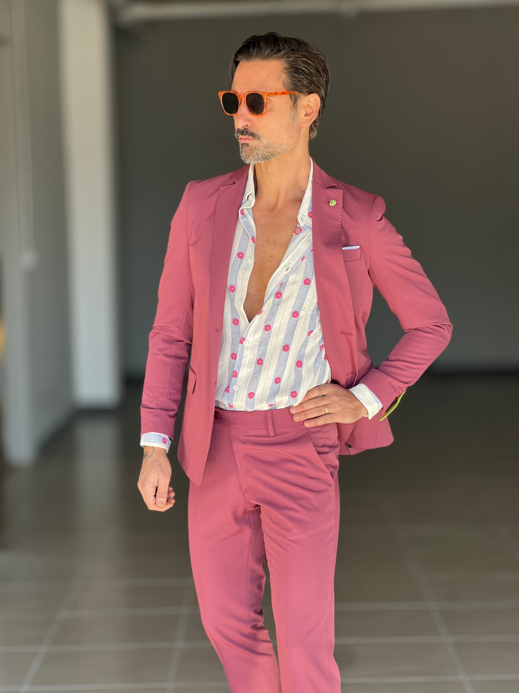 ABITO FRAGOLA  MONOPETTO VISCOSA 003