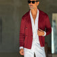 CARDIGAN VINO  DOPPIOPETTO