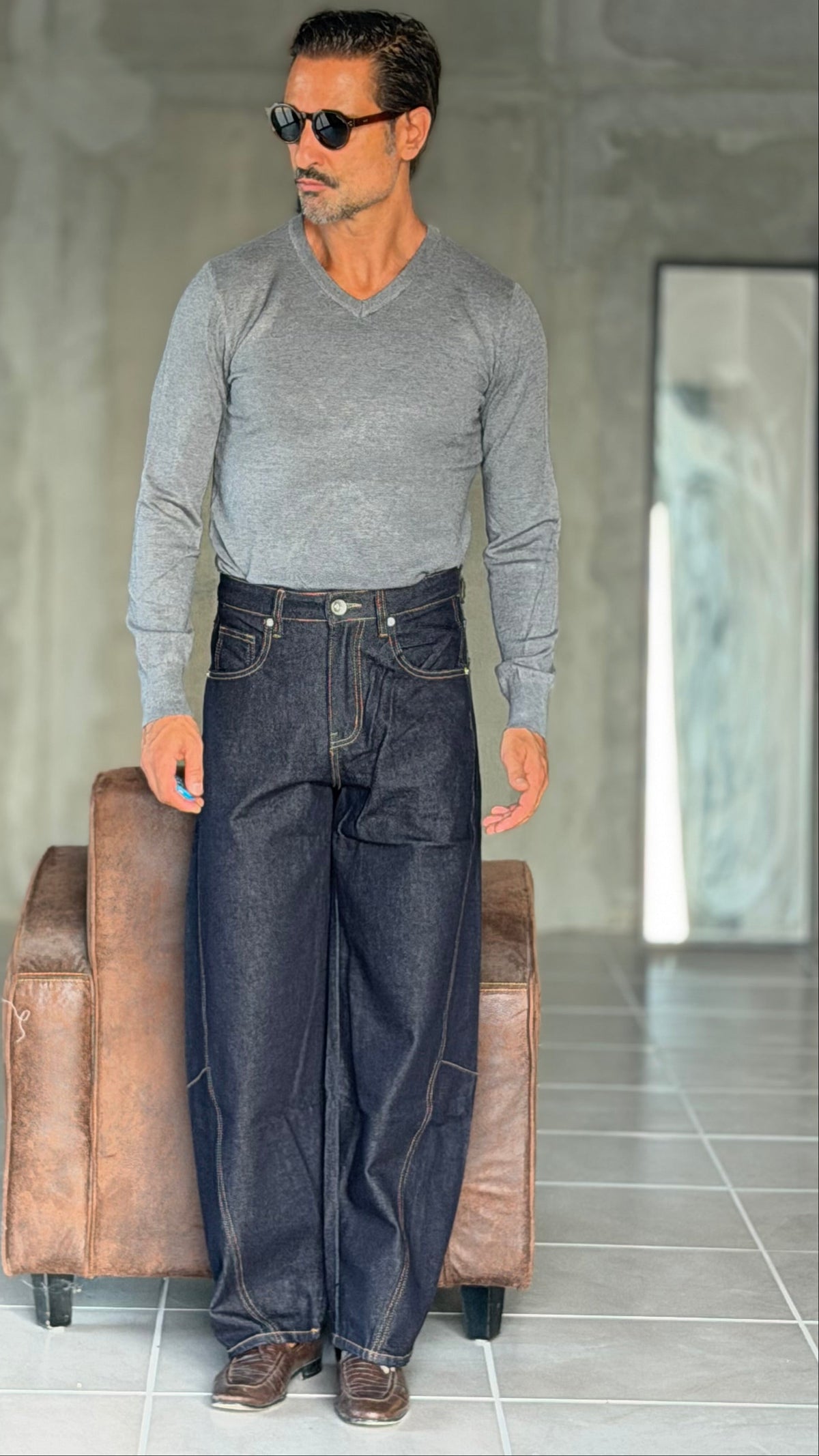 JEANS  LAVAGGIO 34 BALOON