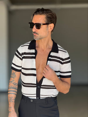 POLO CAMICIA RIGA NERA XAGON