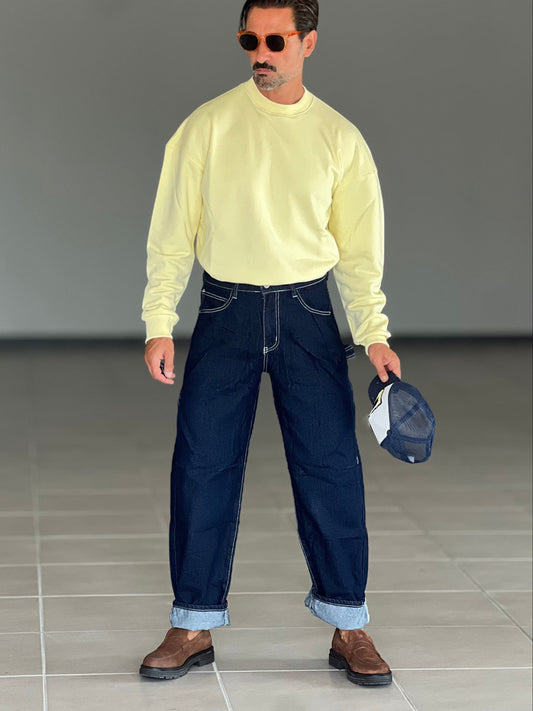 JEANS BLU BALOON