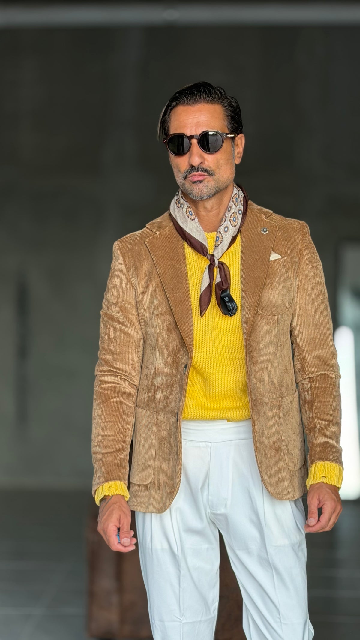 PULLOVER GIALLO UOVO  MAGLIA INGLESE ROTTURE