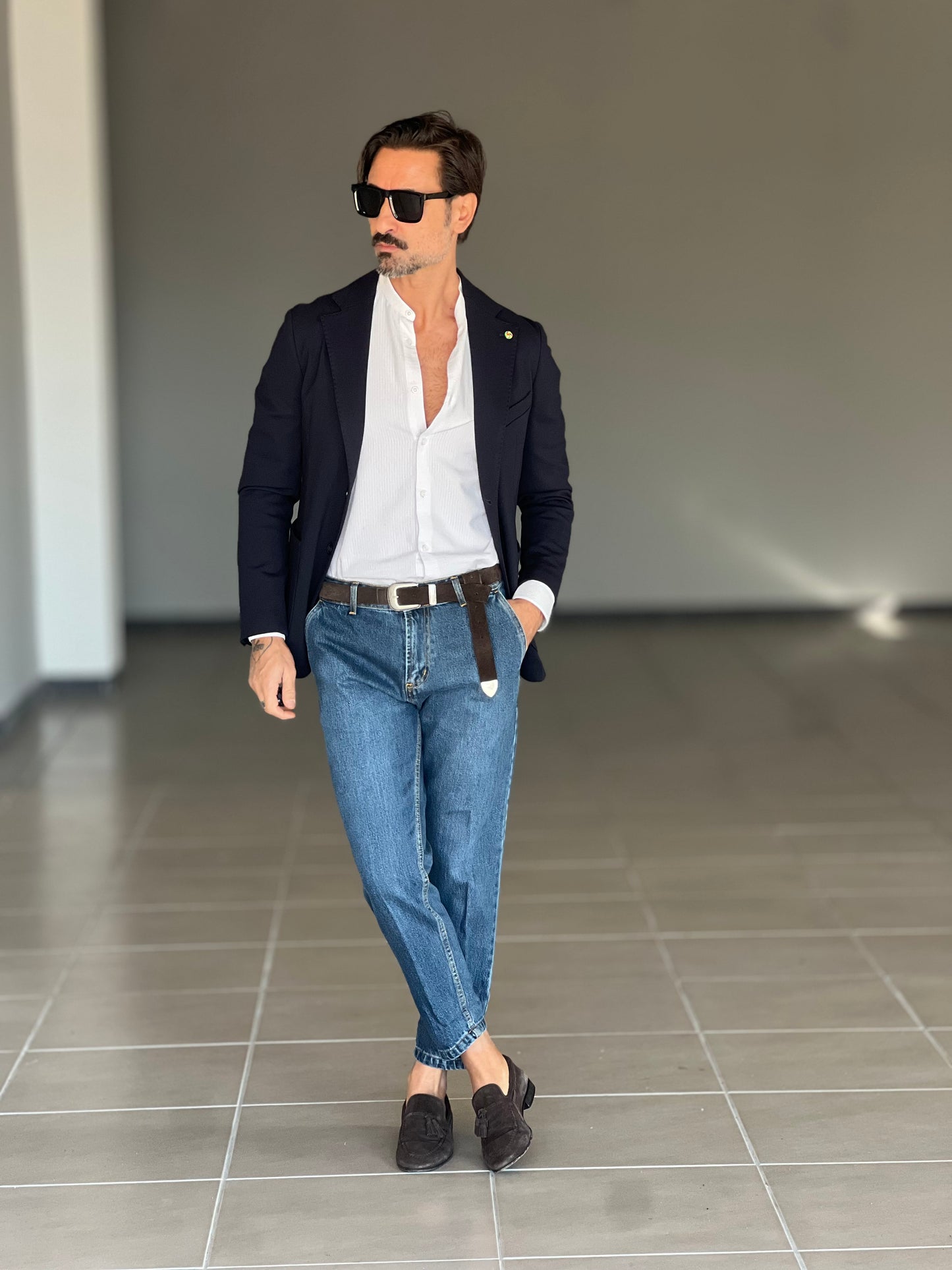 JEANS LAVAGGIO UNO  TASCA AMERICA