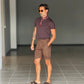 BERMUDA MORO PINCES COTONE 553
