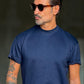 T SHIRT BLU NAVY OVER FIT