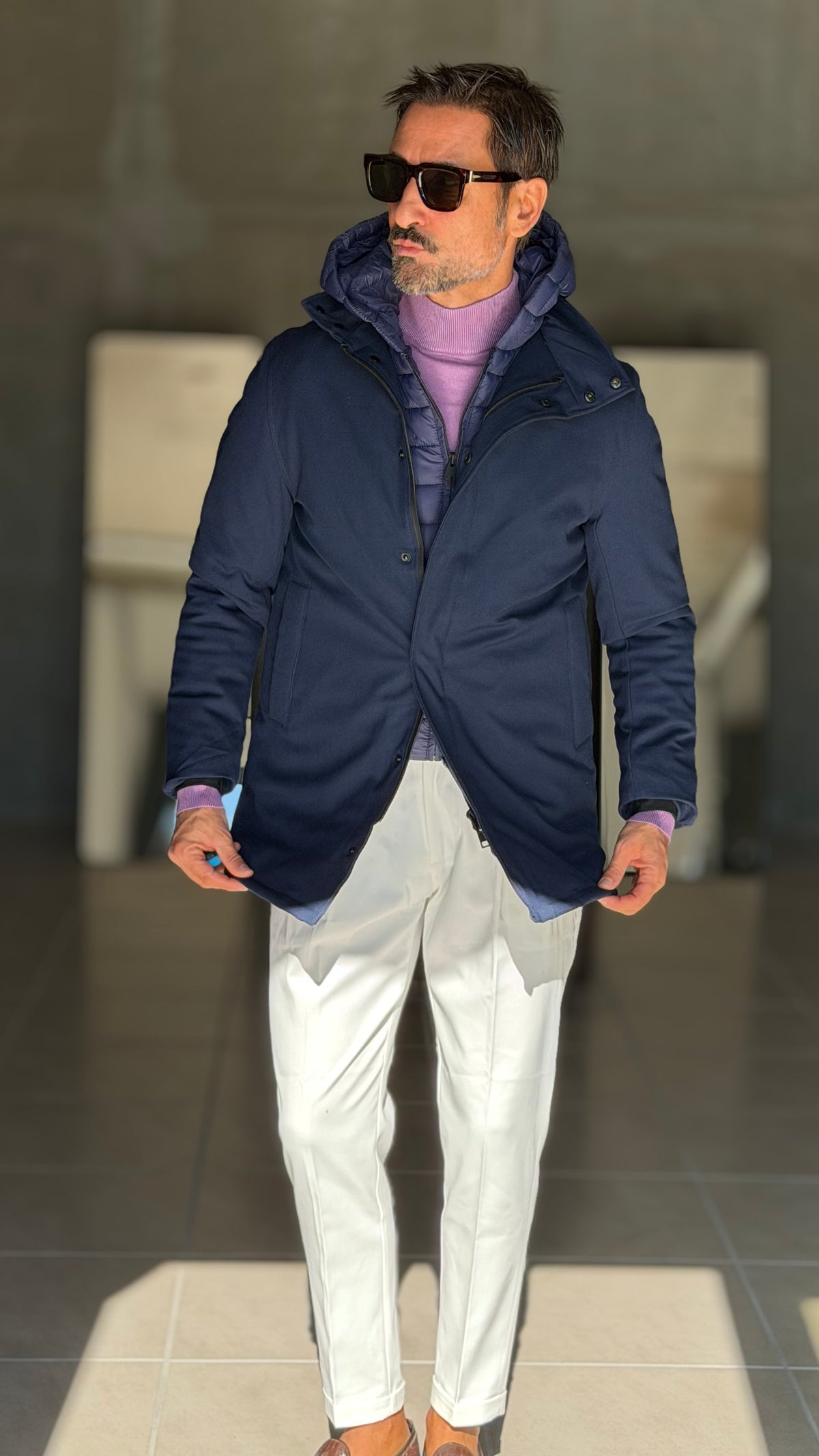ECORENNA ECRU' BOMBER JACKET