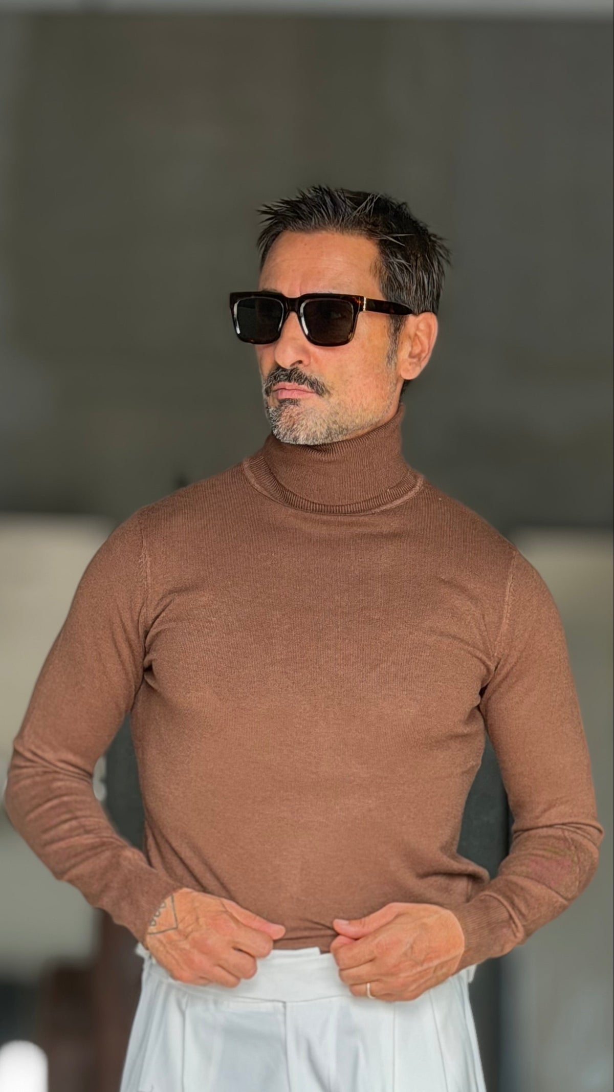 COLLOALTO  COLOR MARRONE VISCOSA 998