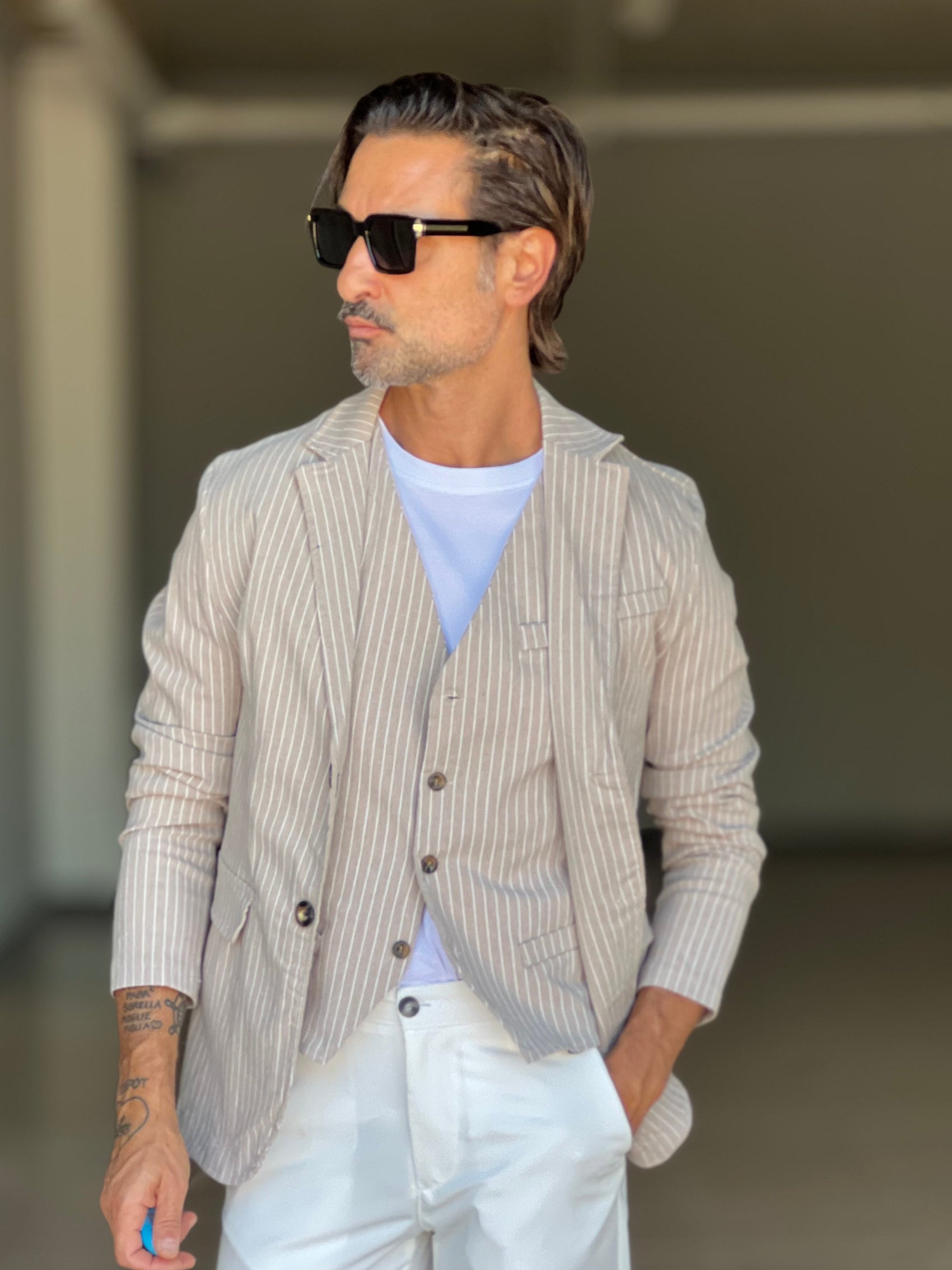 ECORENNA ECRU' BOMBER JACKET
