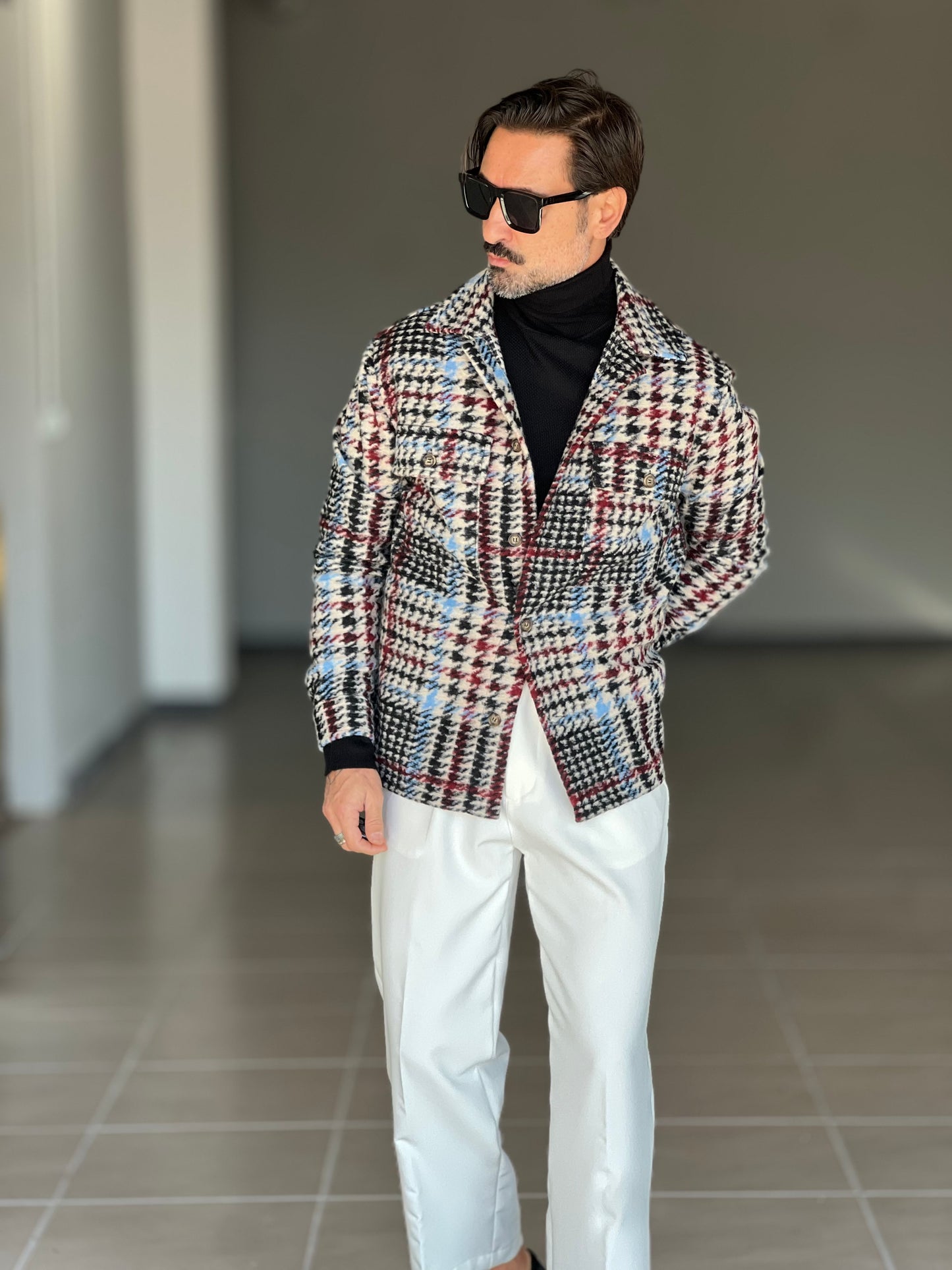 FILL JACKET TARTAN