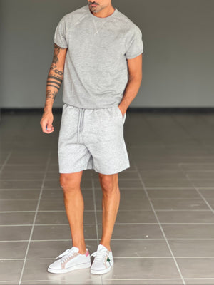 BERMUDA GRIGIO CHIARO  COMFORT FIT