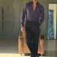 PANTALONE  NERO  PAUL MIRANDA FUSTAGNO PINCES FASCIONE ALTO