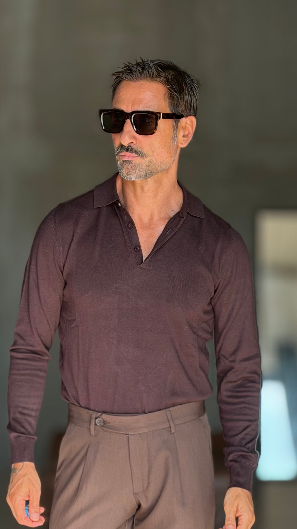 WHITE VISCOSE TROUSERS WITH REGULAR BOTTOM