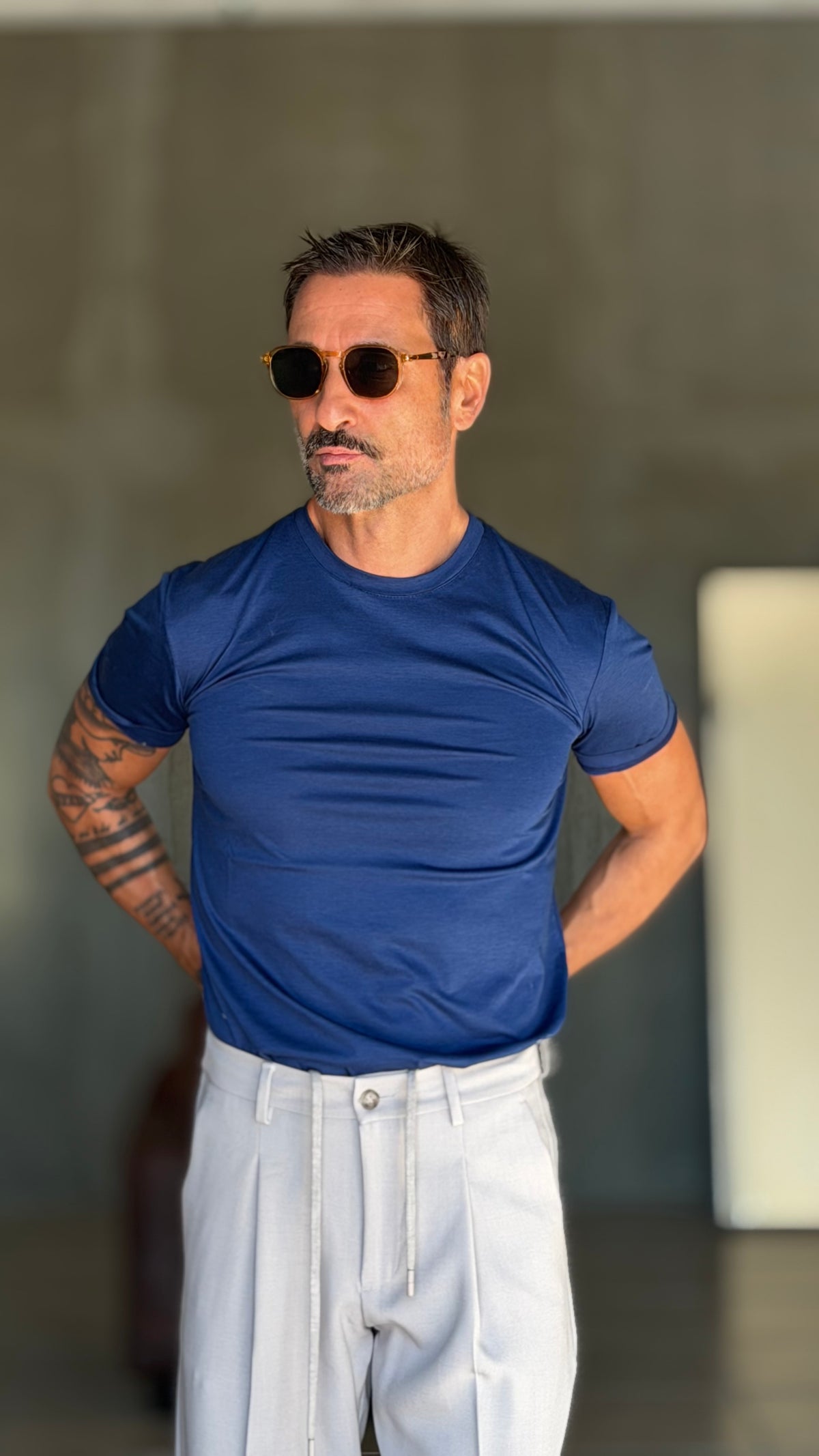 NEW T SHIRT AVION  EFFETTO FILO DI SCOZIA