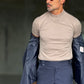 WHITE VISCOSE TROUSERS WITH REGULAR BOTTOM